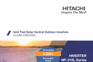 Grid Tied Solar Central Outdoor Inverter (1500 VDC)