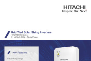 Grid Tied Solar String Inverter - 1.1 to 3.3K-H3
