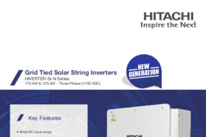 Grid Tied Solar String Inverter - 110K-N to 125K-N