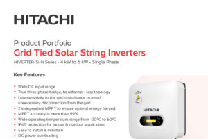 Grid Tied Solar String Inverter 4 to 6K