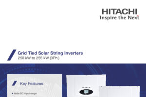 Grid Tied Solar String Inverters - 250k & 255k