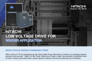 Hitachi LV Drive Product Application Note - Winder Application
