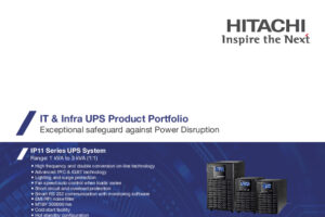 IT & Infra UPS - Portfolio Flyer